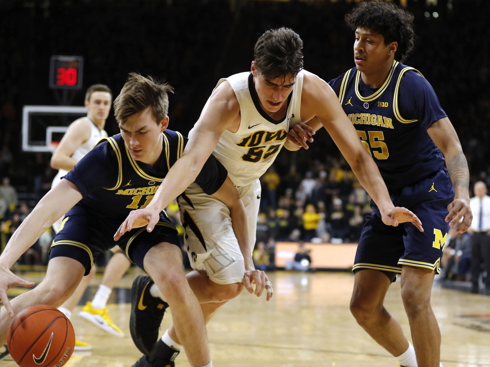 Michigan Iowa Basketball